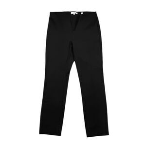 Vince Womens M Pull On Black Stretch Pants Slim Tapered Work Travel Chic Modern